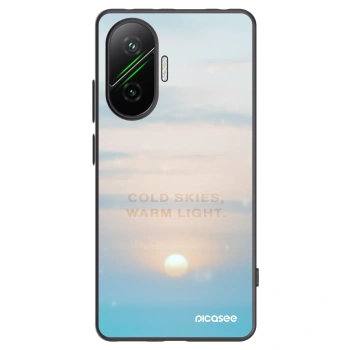 Picasee silikonový černý obal pro Xiaomi Poco F7 5G - COLD SKIES