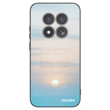 Picasee silikonový černý obal pro Xiaomi Redmi Note 15 Pro 4G - COLD SKIES