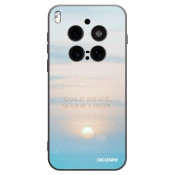 Picasee silikonový černý obal pro Vivo X300 Pro - COLD SKIES