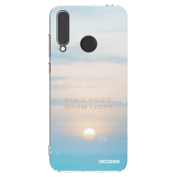 Picasee silikonový průhledný obal pro Honor 20 Lite - COLD SKIES