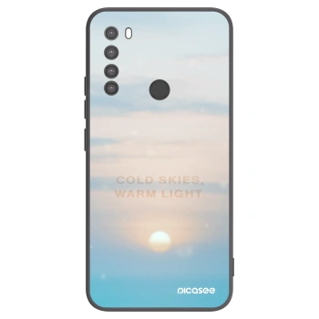 Picasee silikonový černý obal pro Xiaomi Redmi Note 8 - COLD SKIES