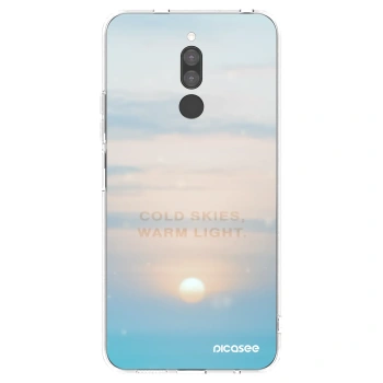 Picasee silikonový průhledný obal pro Xiaomi Redmi 8 - COLD SKIES
