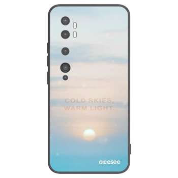 Picasee silikonový černý obal pro Xiaomi Mi Note 10 (Pro) - COLD SKIES
