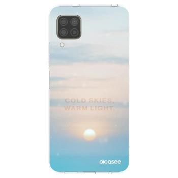 Picasee silikonový průhledný obal pro Huawei P40 Lite - COLD SKIES