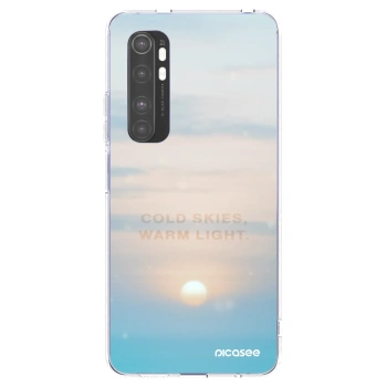Picasee silikonový průhledný obal pro Xiaomi Mi Note 10 Lite - COLD SKIES