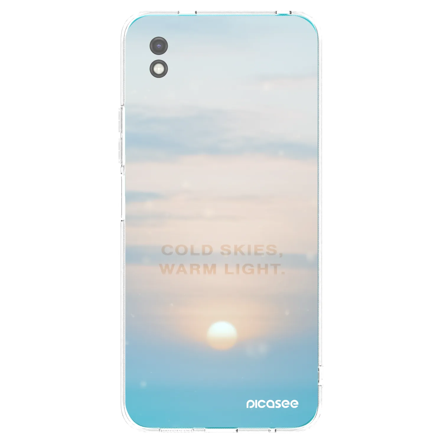 Picasee silikonový černý obal pro Xiaomi Redmi 9A - COLD SKIES