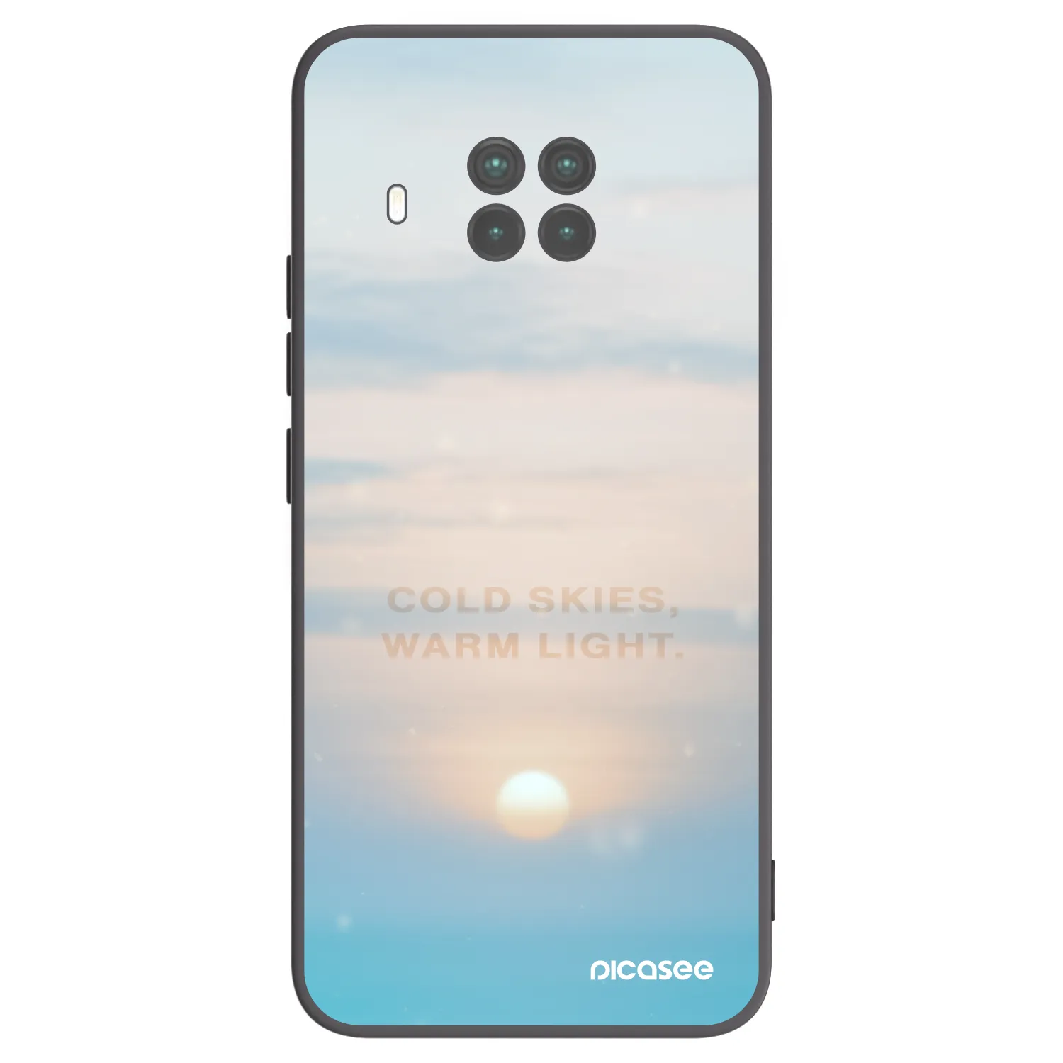 Picasee silikonový černý obal pro Xiaomi Mi 10T Lite - COLD SKIES