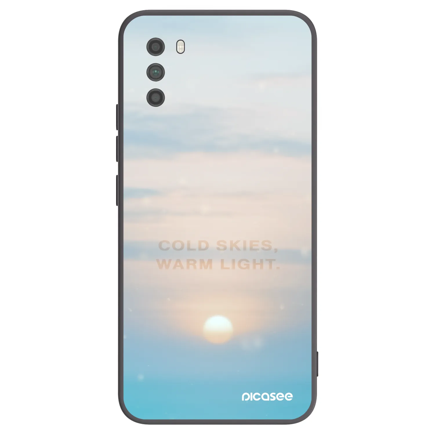 Picasee silikonový černý obal pro Xiaomi Poco M3 - COLD SKIES