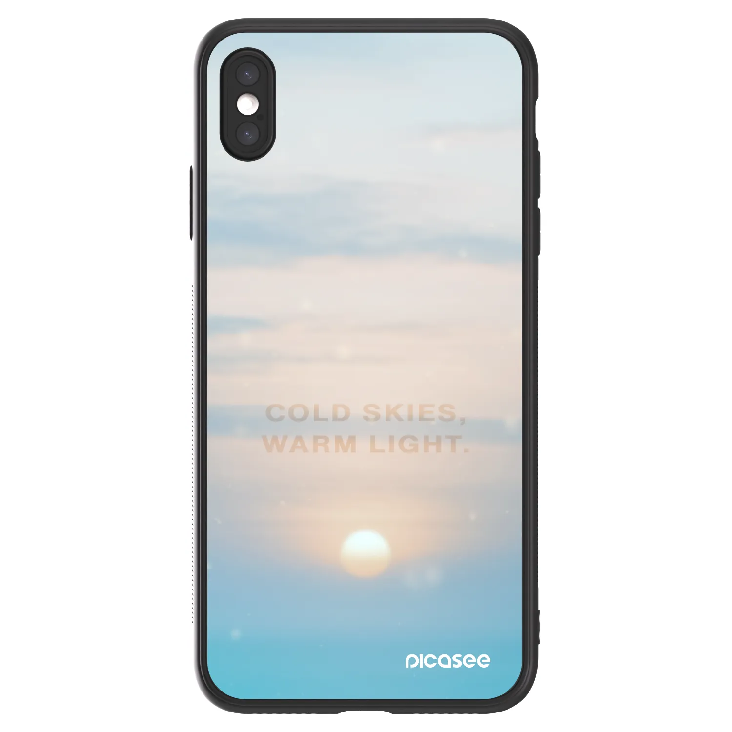 Picasee ULTIMATE CASE pro Apple iPhone XS Max - COLD SKIES