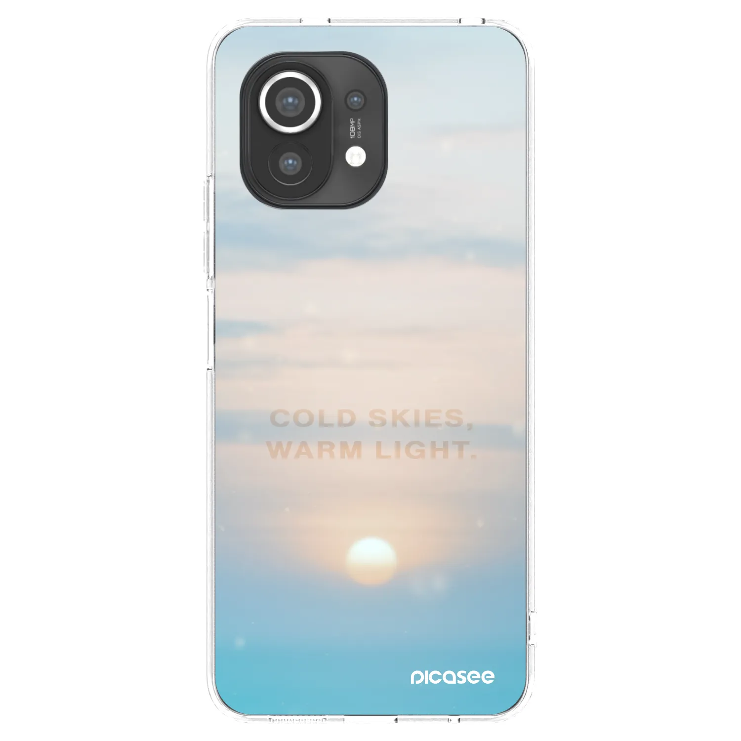 Picasee silikonový průhledný obal pro Xiaomi Mi 11 - COLD SKIES