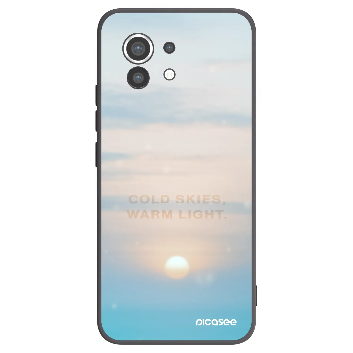 Picasee silikonový černý obal pro Xiaomi Mi 11 - COLD SKIES