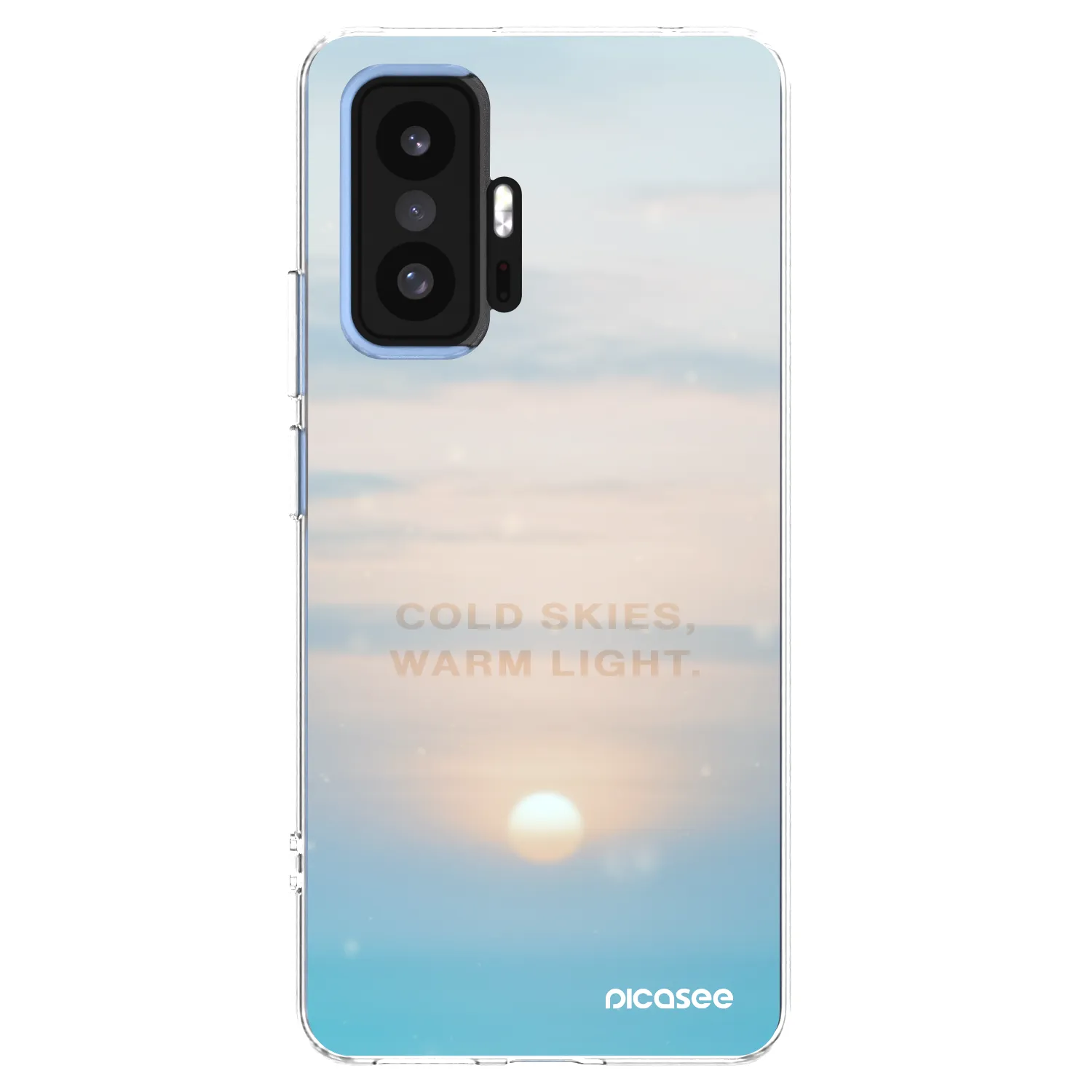 Picasee silikonový průhledný obal pro Xiaomi 11T - COLD SKIES