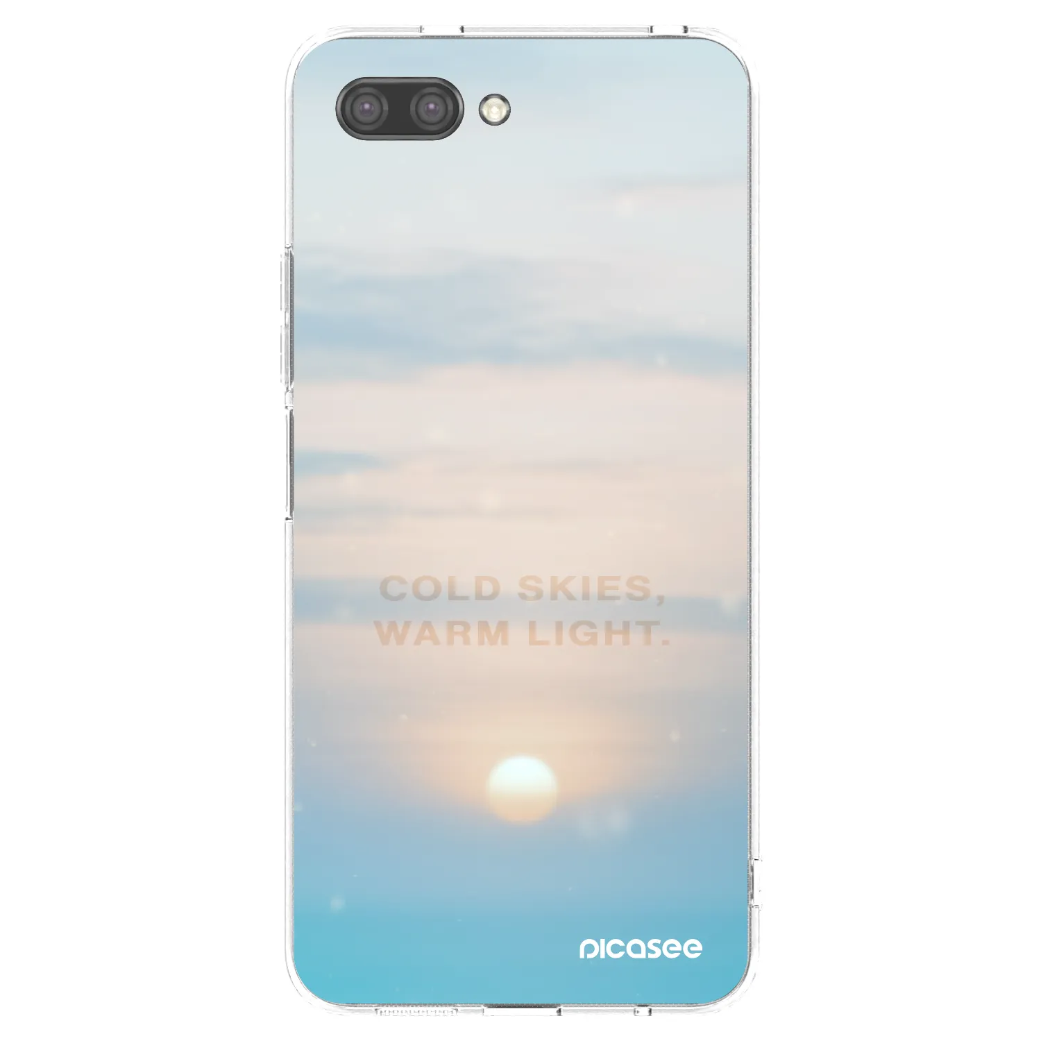 Picasee silikonový průhledný obal pro Honor 10 - COLD SKIES