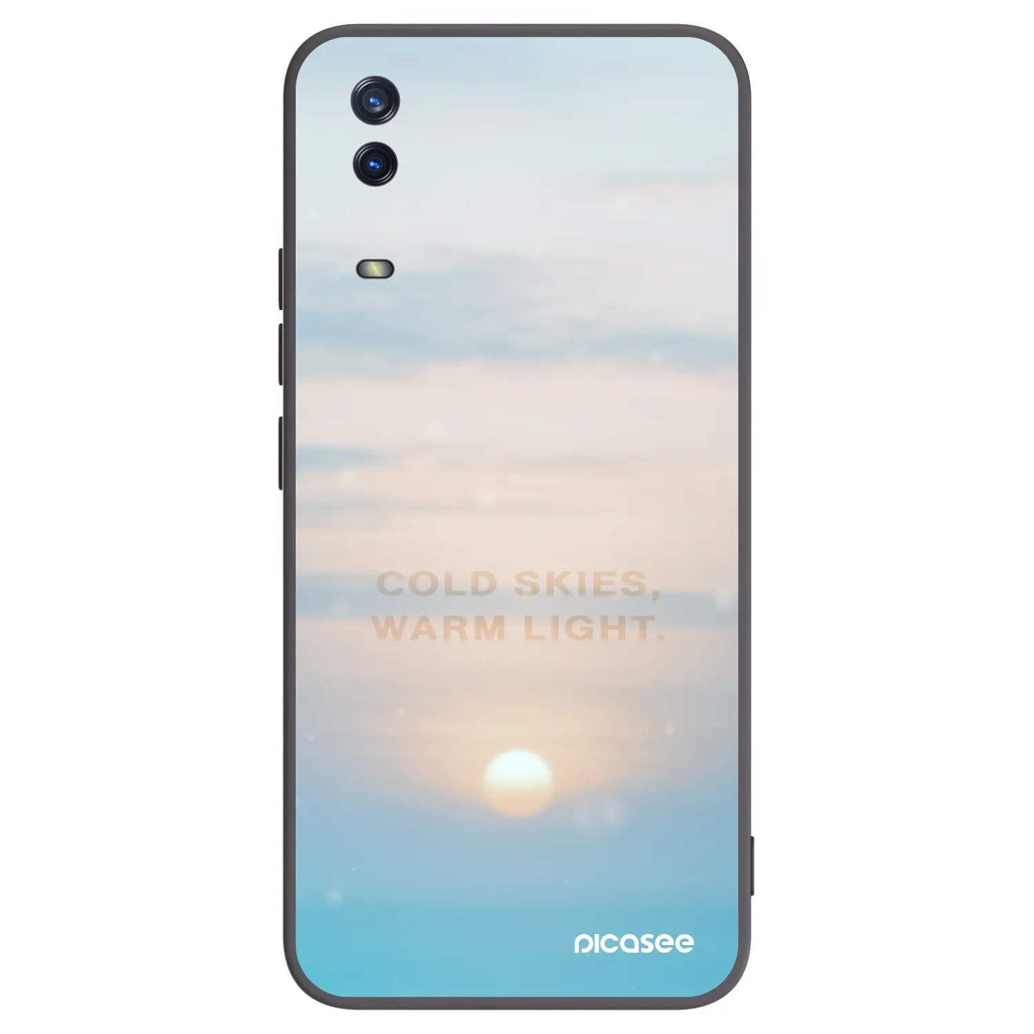 Picasee silikonový černý obal pro Vivo Y11s - COLD SKIES