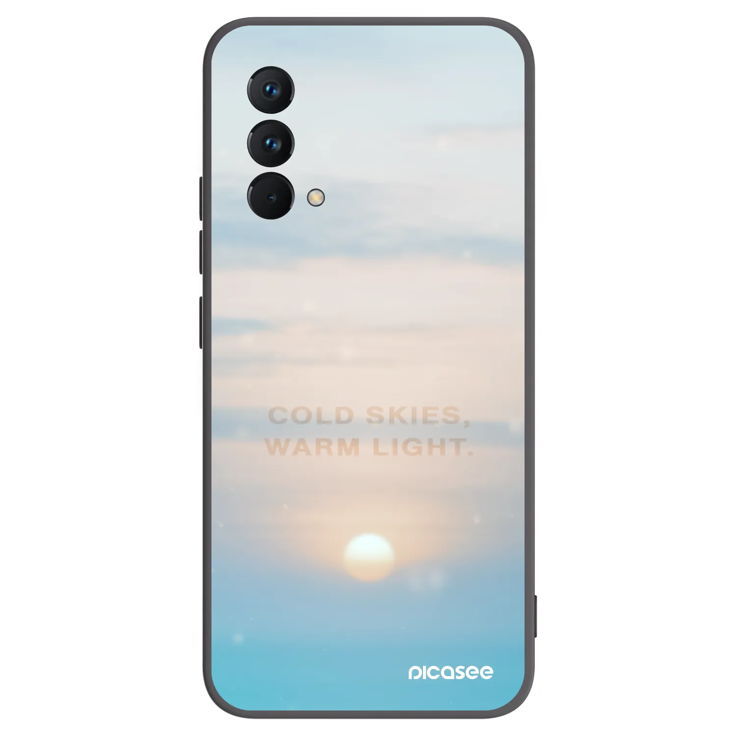 Picasee silikonový černý obal pro Realme GT Master Edition 5G - COLD SKIES