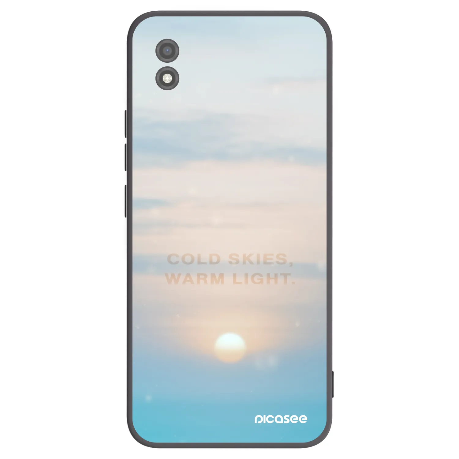 Picasee silikonový černý obal pro Realme C11 (2021) - COLD SKIES