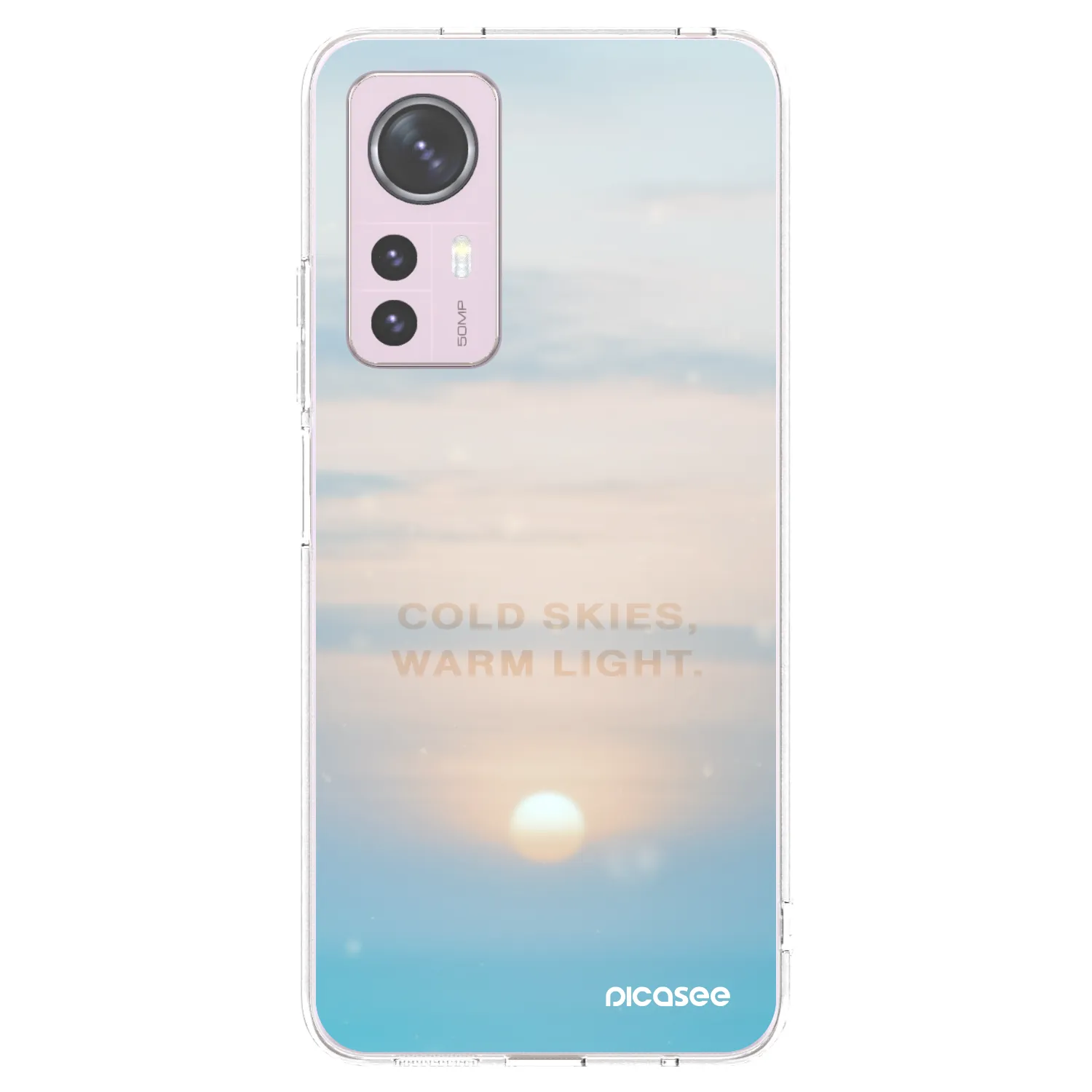 Picasee silikonový průhledný obal pro Xiaomi 12 - COLD SKIES