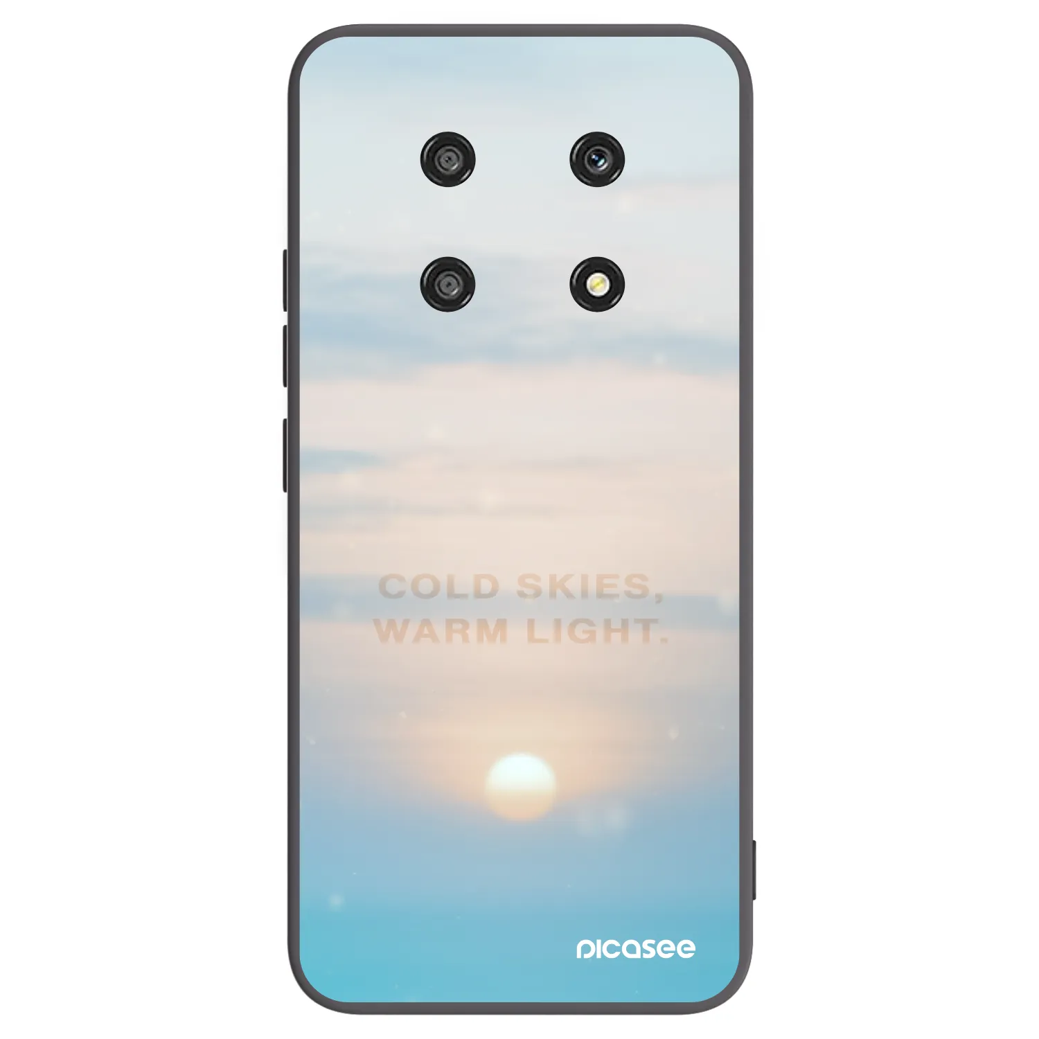 Picasee silikonový černý obal pro Honor Magic4 Lite 5G - COLD SKIES