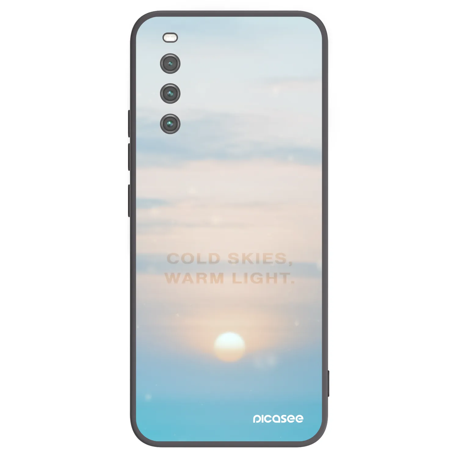 Picasee silikonový černý obal pro Sony Xperia 10 IV 5G - COLD SKIES