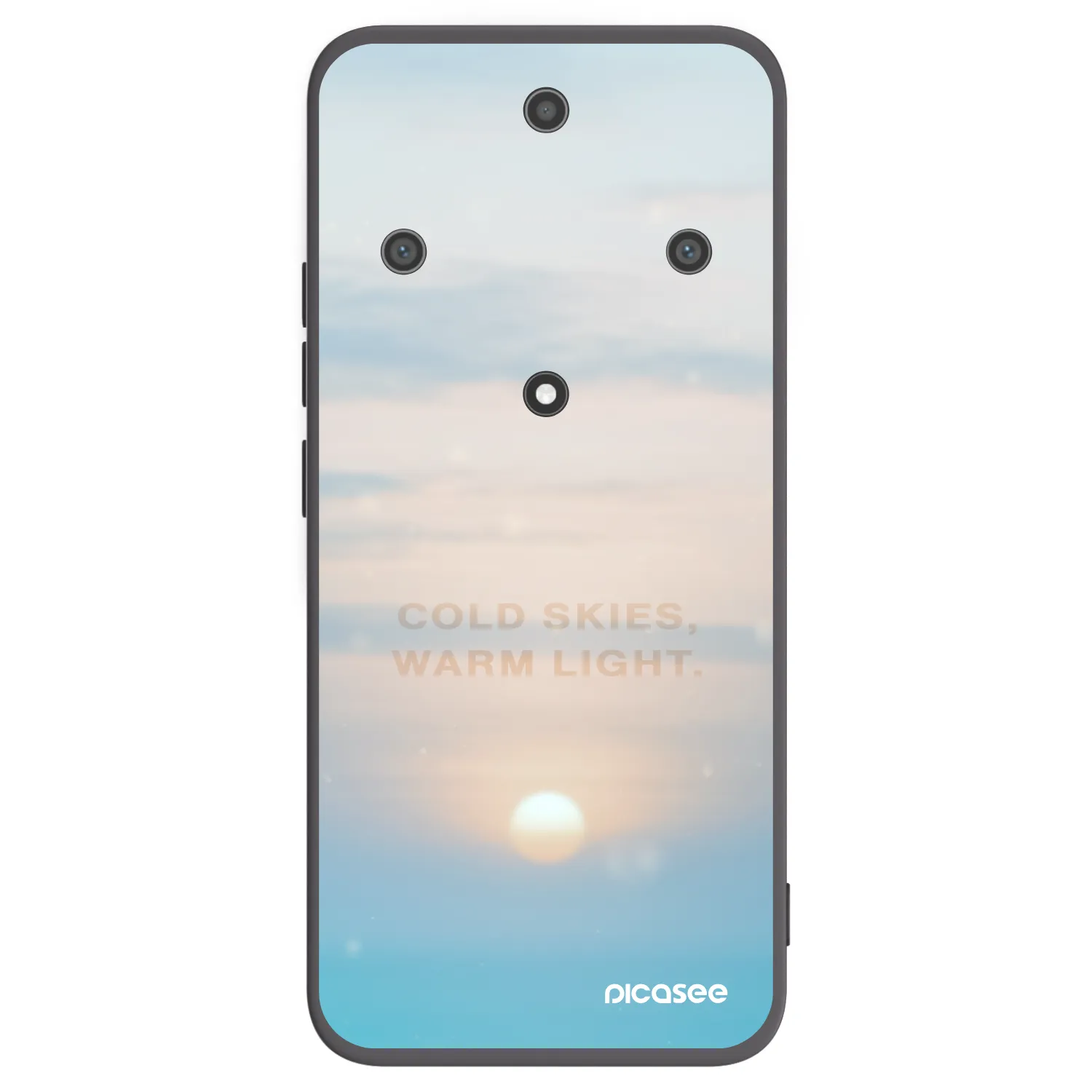 Picasee silikonový černý obal pro Honor Magic5 Lite 5G - COLD SKIES
