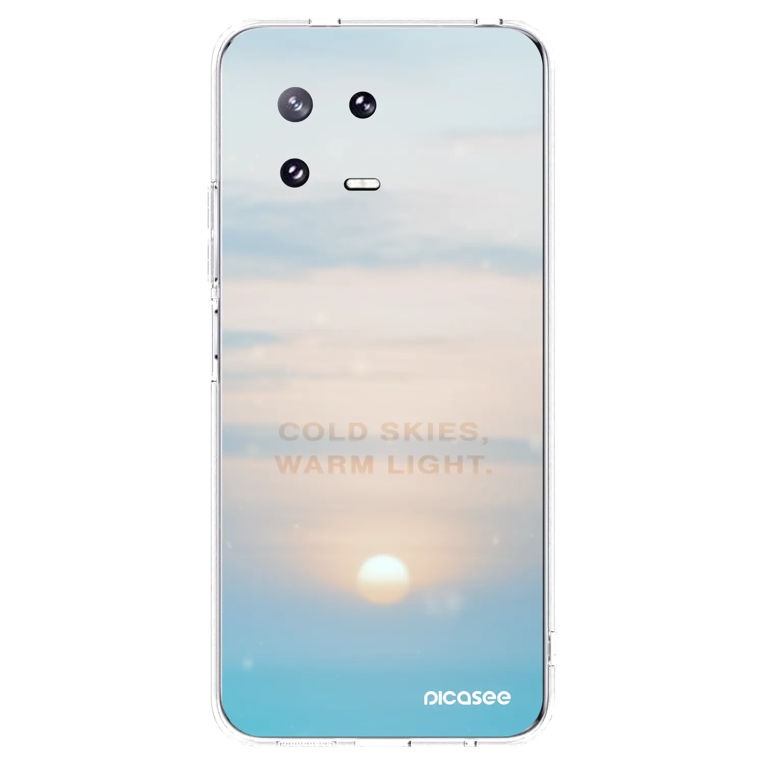 Picasee silikonový průhledný obal pro Xiaomi 13 Pro - COLD SKIES
