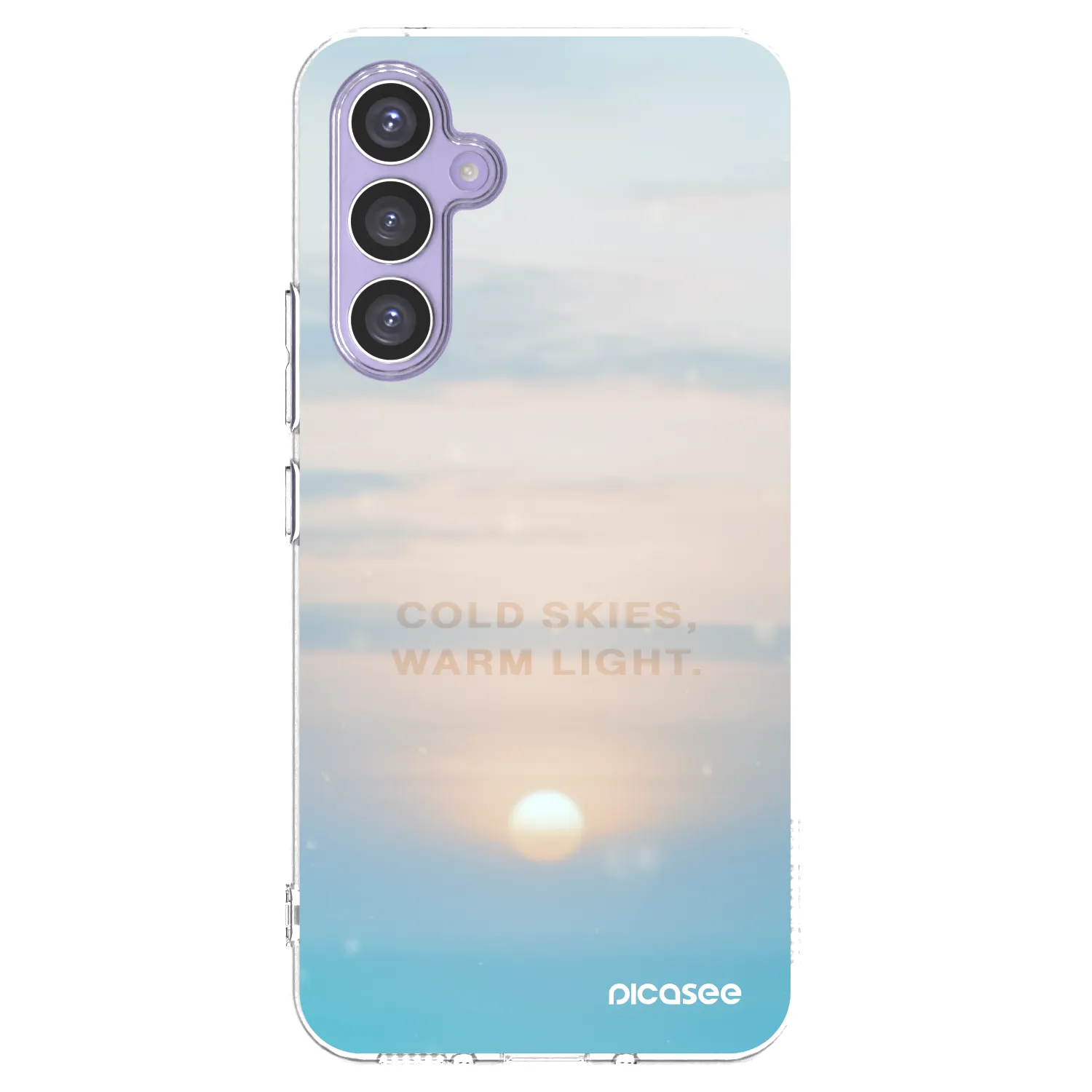Picasee silikonový průhledný obal pro Samsung Galaxy A54 5G A546B - COLD SKIES