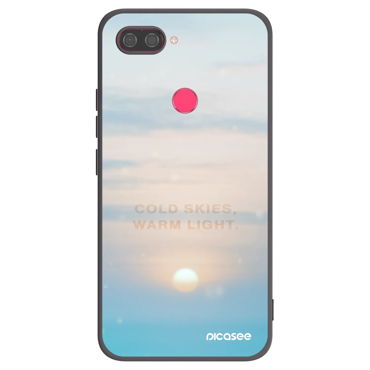 Picasee silikonový černý obal pro Xiaomi Mi 8 Lite - COLD SKIES