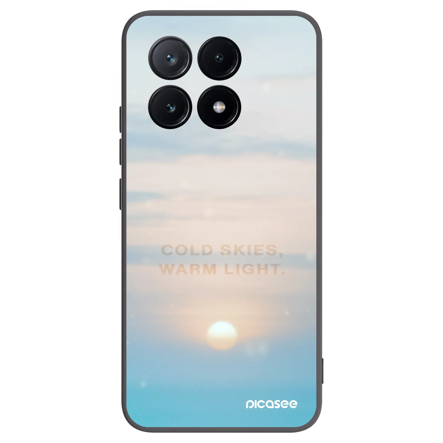 Picasee silikonový černý obal pro Xiaomi Poco X6 Pro - COLD SKIES