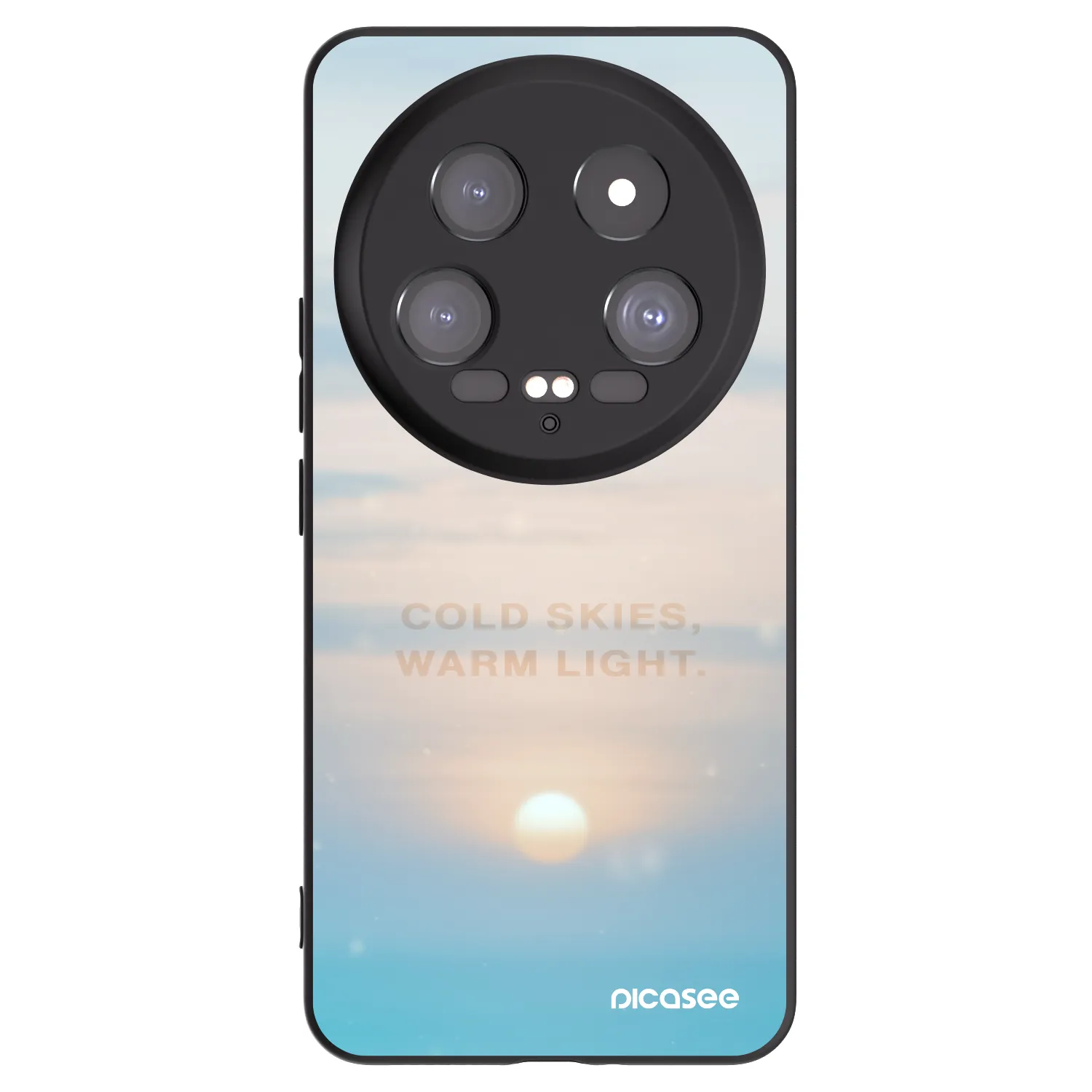 Picasee silikonový černý obal pro Xiaomi 14 Ultra - COLD SKIES