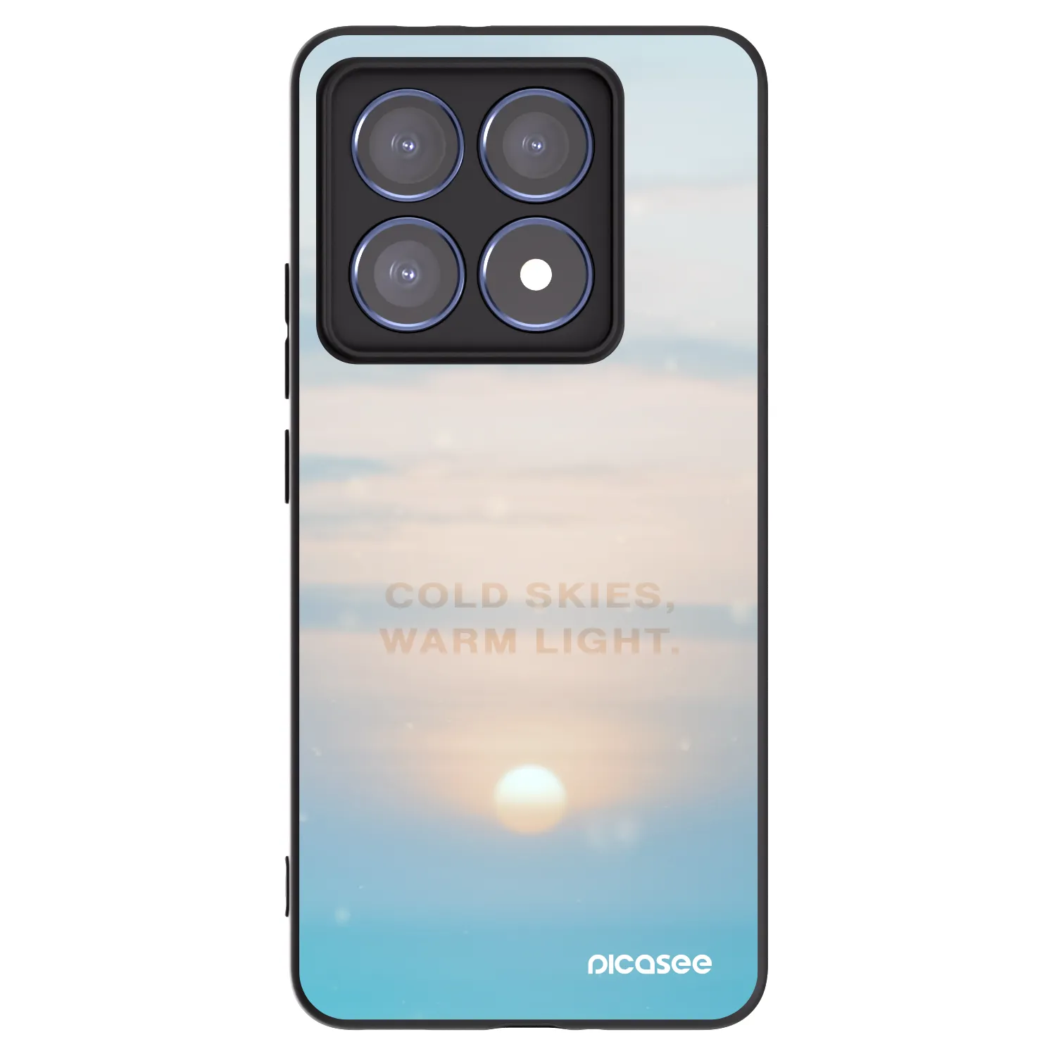 Picasee silikonový černý obal pro Xiaomi 14T Pro - COLD SKIES