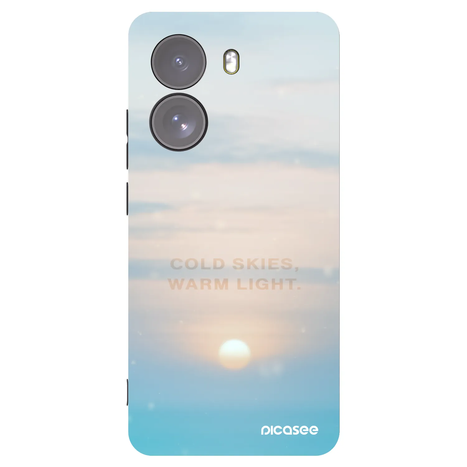 Picasee silikonový černý obal pro Xiaomi Poco X7 - COLD SKIES