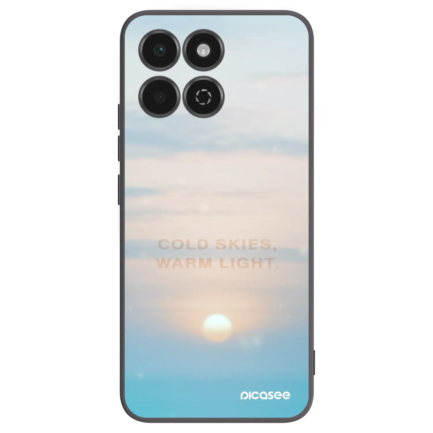 Picasee silikonový černý obal pro Honor 200 Smart 5G - COLD SKIES