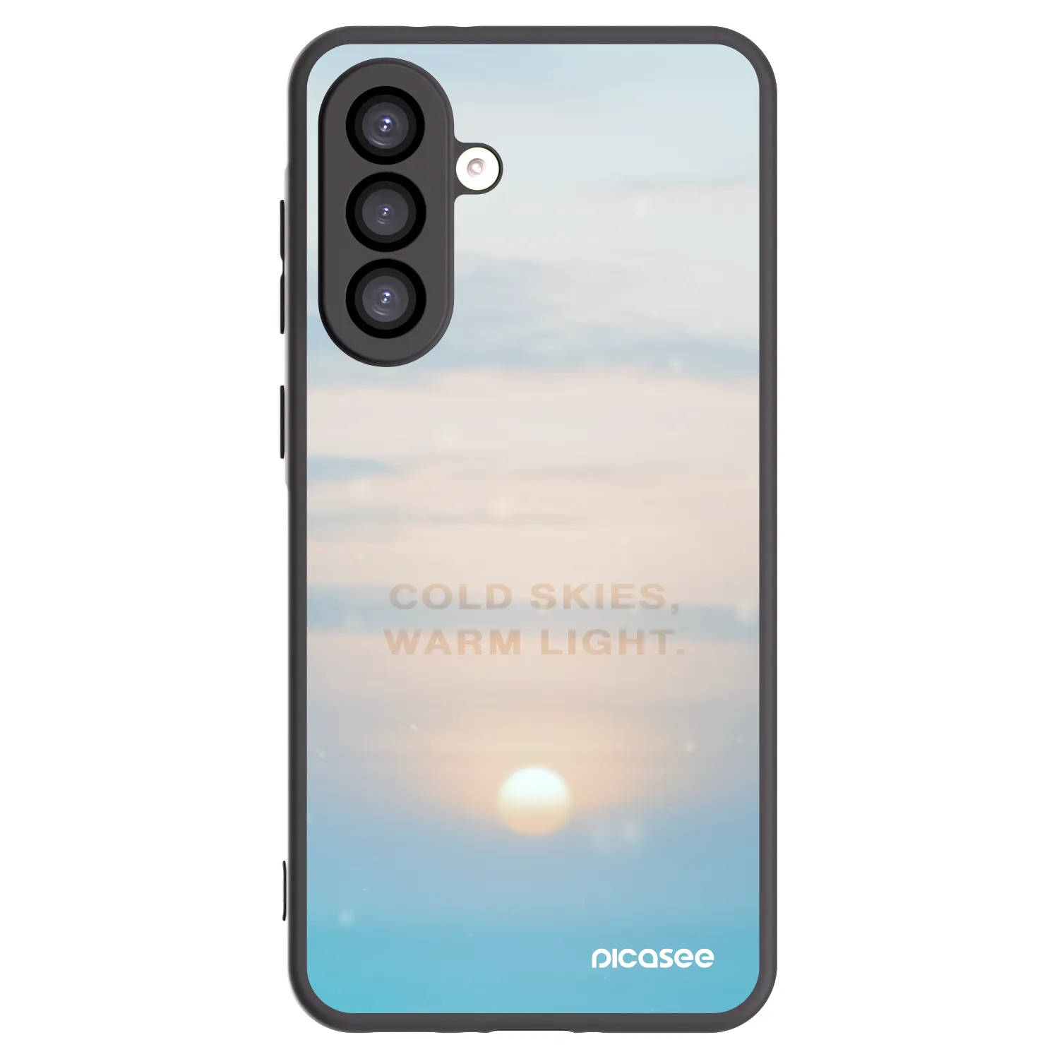 Picasee silikonový černý obal pro Samsung Galaxy A26 5G A266B - COLD SKIES