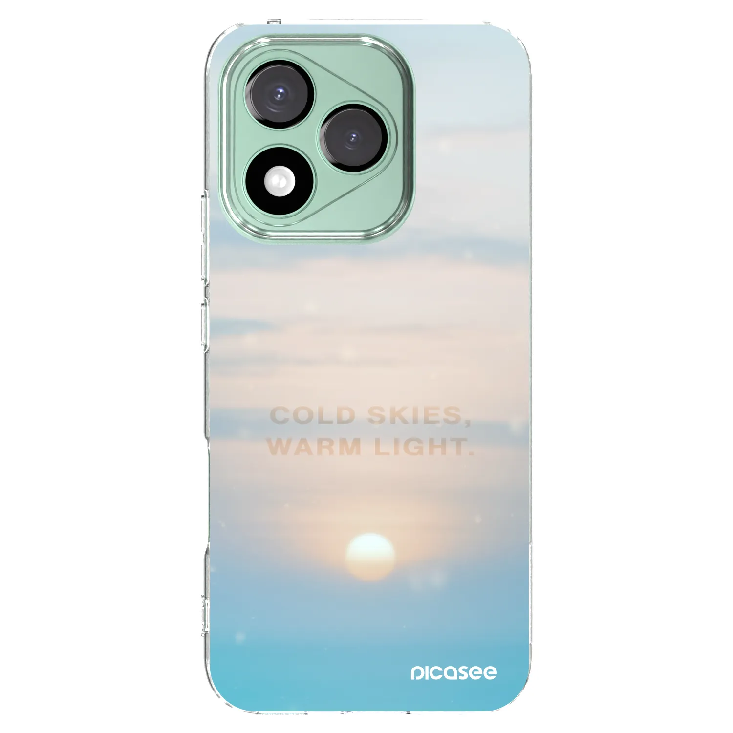 Picasee silikonový průhledný obal pro Honor 400 Lite 5G - COLD SKIES