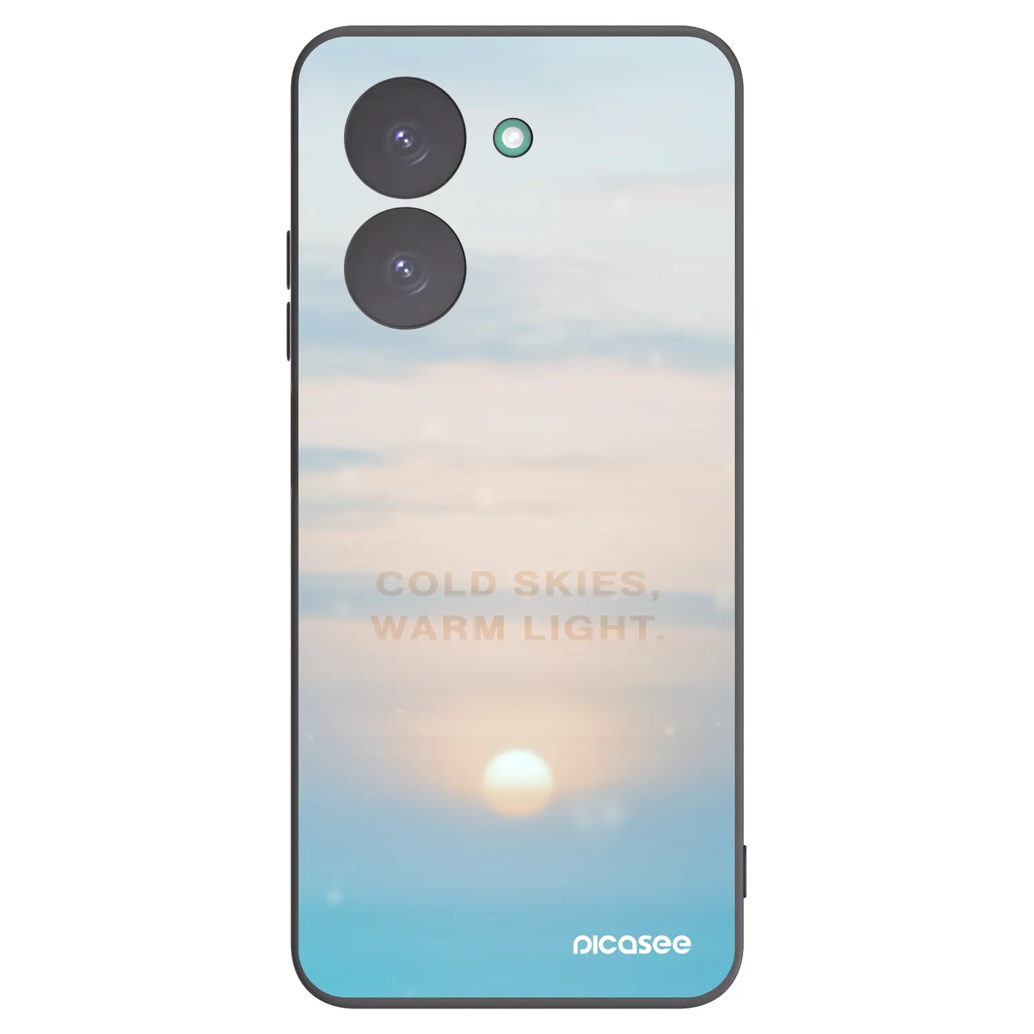 Picasee silikonový černý obal pro Xiaomi Redmi A5 - COLD SKIES