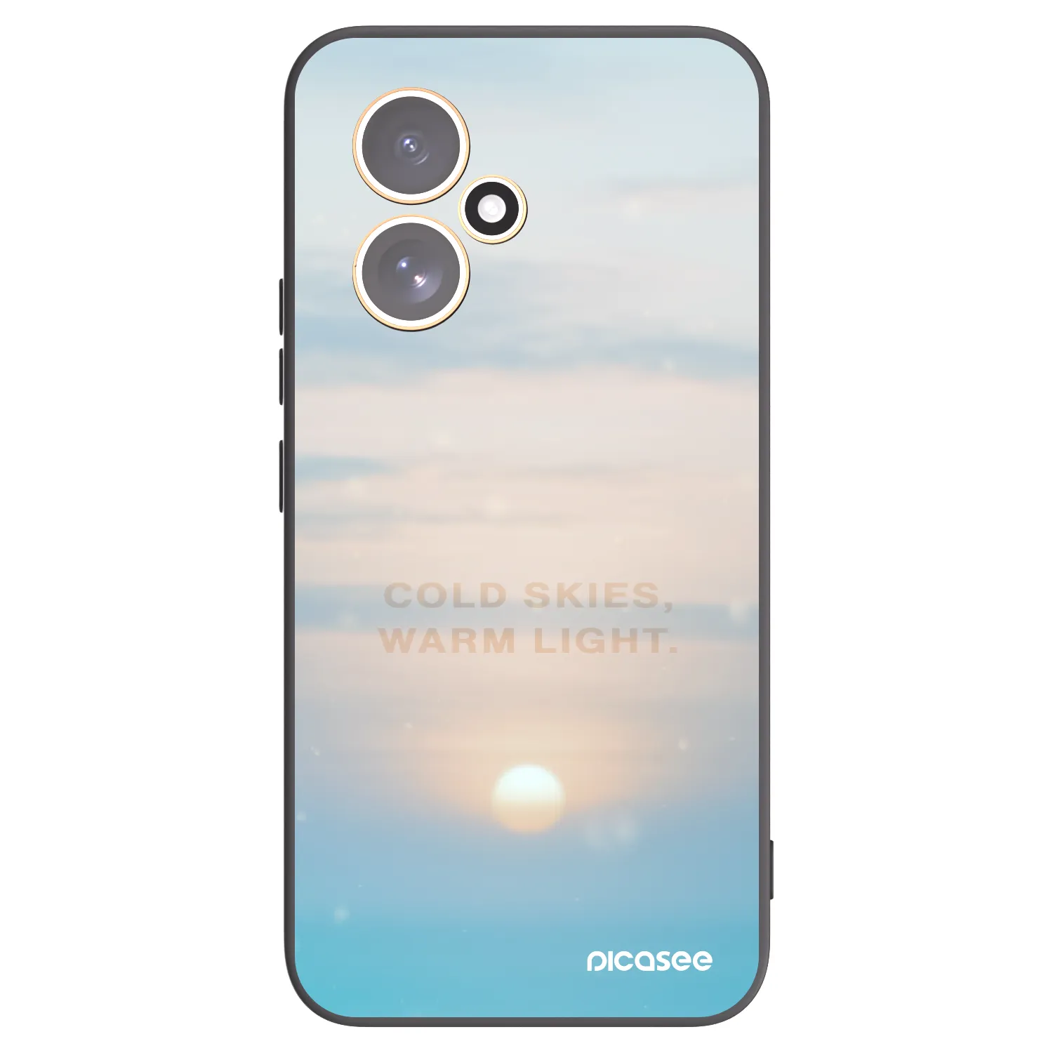 Picasee silikonový černý obal pro Honor 400 5G - COLD SKIES