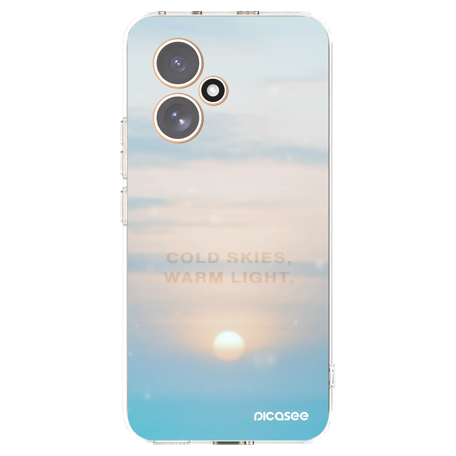 Picasee silikonový průhledný obal pro Honor 400 5G - COLD SKIES