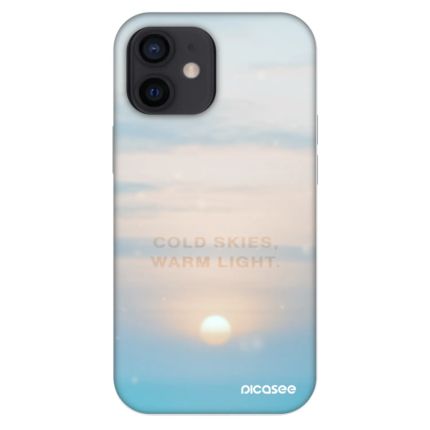 Picasee Fashion Case pro Apple iPhone 12 mini - COLD SKIES