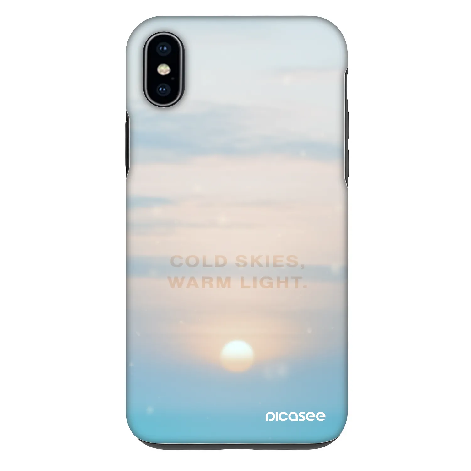 Picasee Fashion Case pro Apple iPhone XS Max - COLD SKIES