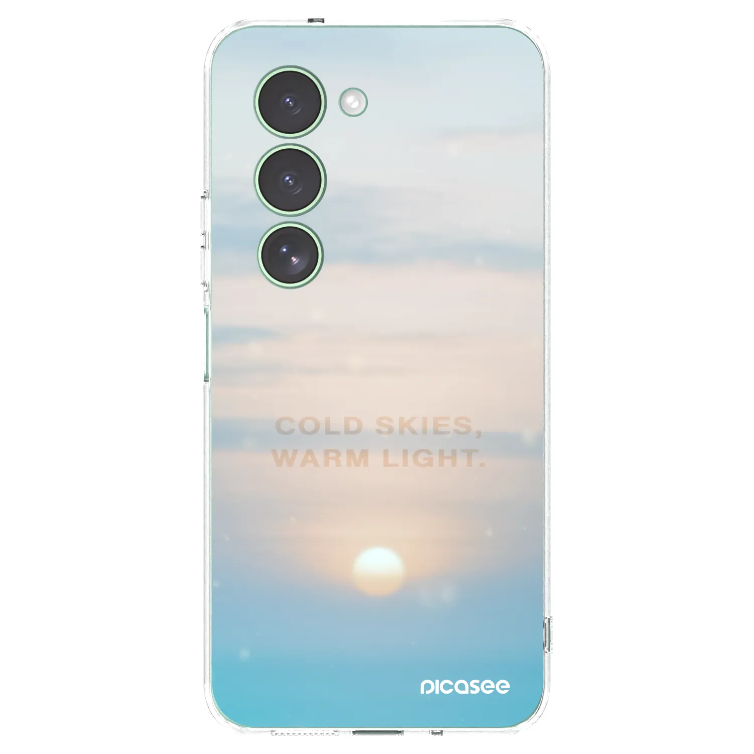Picasee silikonový průhledný obal pro Xiaomi Redmi 15 5G - COLD SKIES