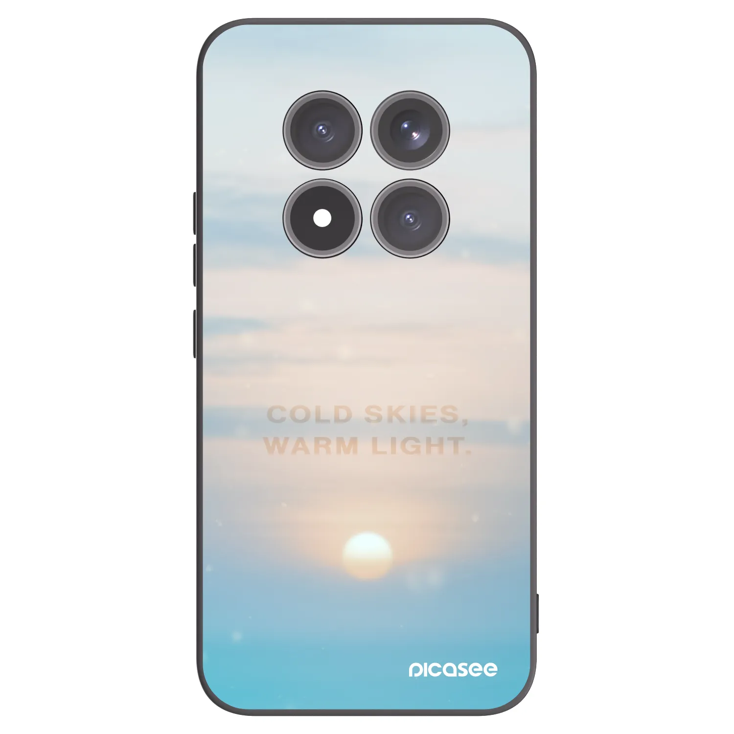 Picasee silikonový černý obal pro Xiaomi Redmi Note 15 Pro+ - COLD SKIES