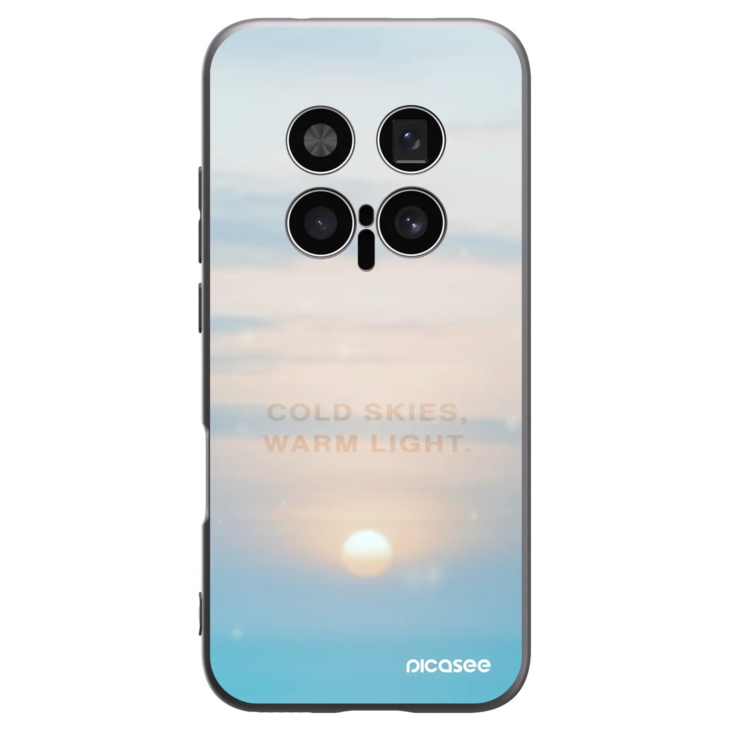 Picasee silikonový černý obal pro Honor Magic8 Pro 5G - COLD SKIES