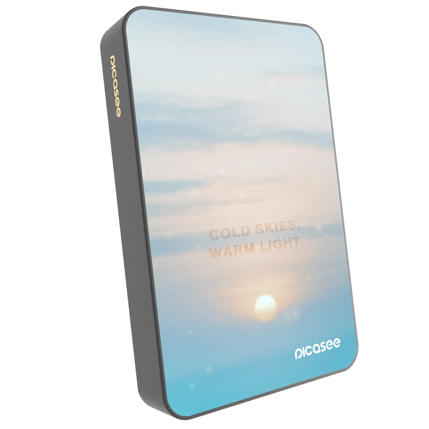 Picasee Powerbanka s MagSafe 10 000 mAh Šedá - COLD SKIES
