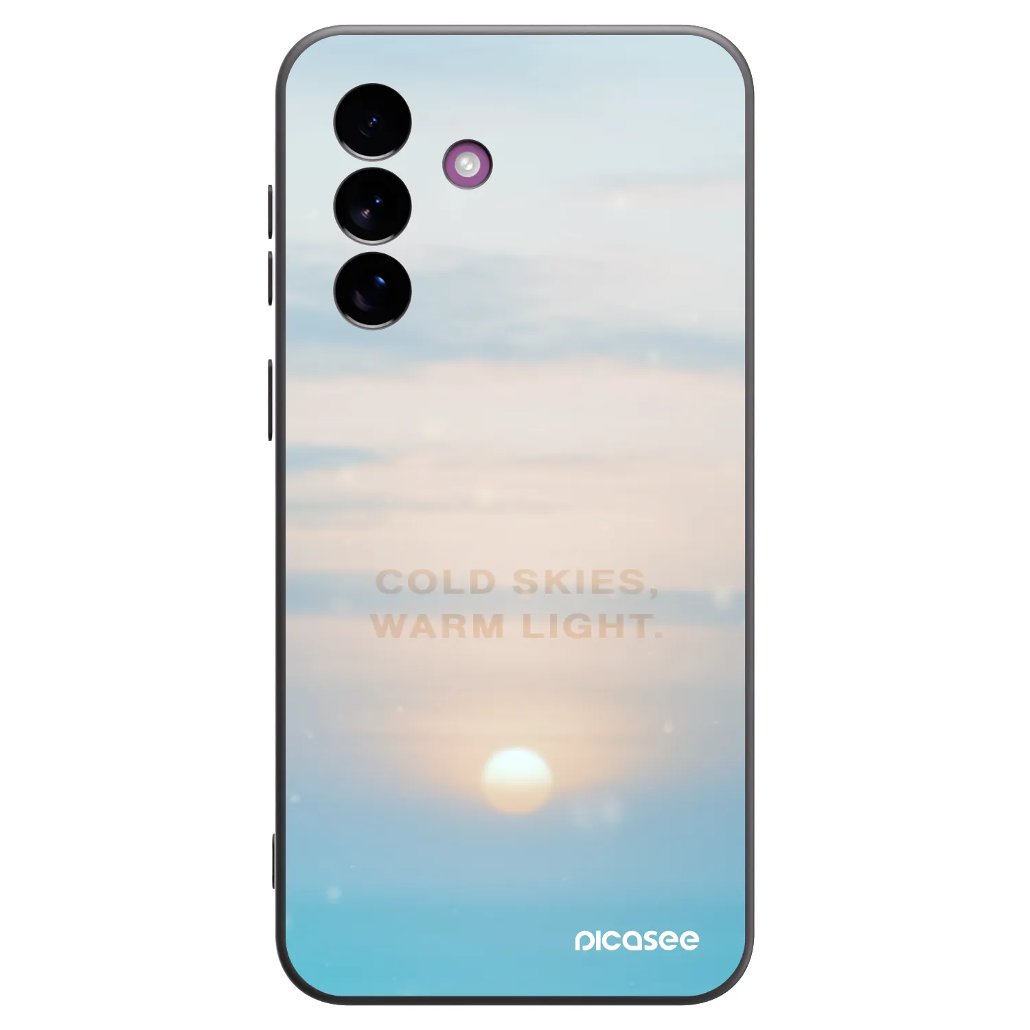 Picasee silikonový černý obal pro Samsung Galaxy A37 - COLD SKIES