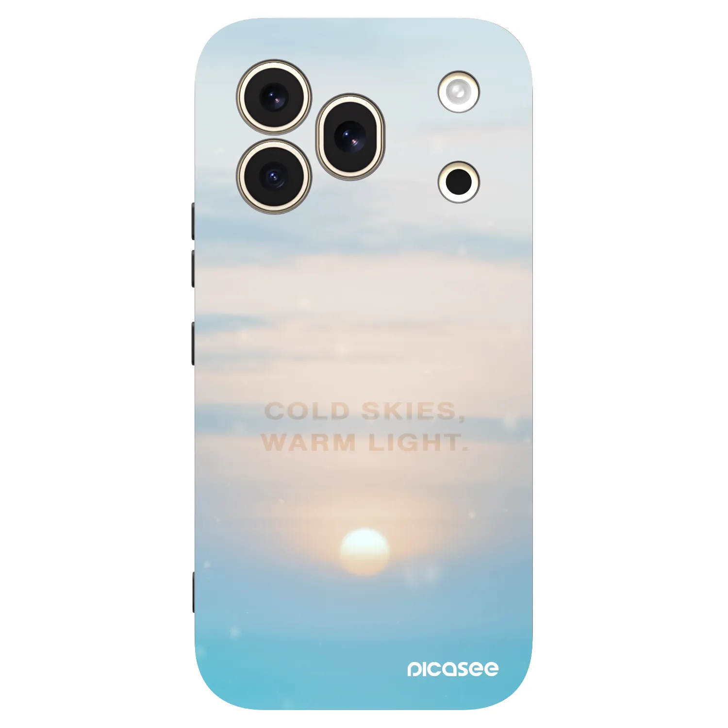 Picasee silikonový černý obal pro Honor 600 Pro - COLD SKIES