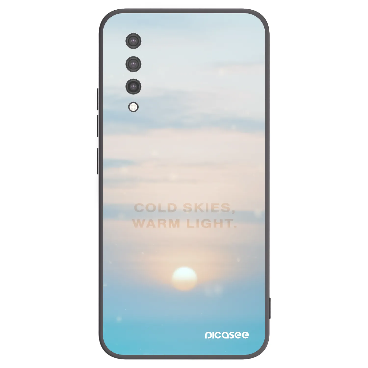 Picasee silikonový černý obal pro Xiaomi Mi 9 Lite - COLD SKIES
