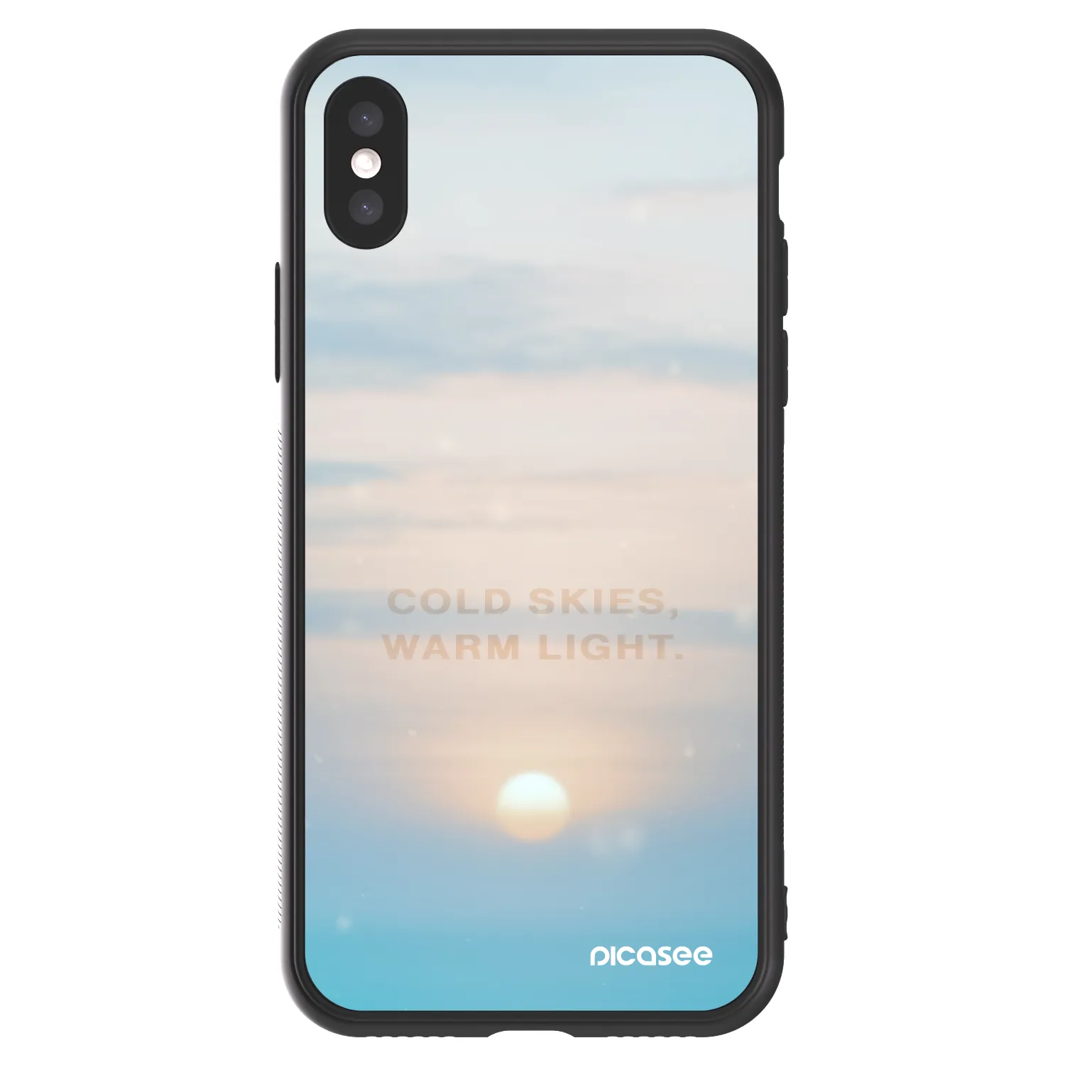 Picasee ULTIMATE CASE pro Apple iPhone X/XS - COLD SKIES