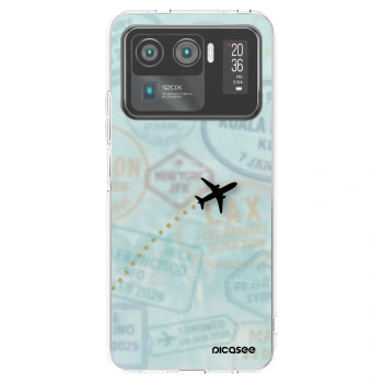 Picasee silikonový průhledný obal pro Xiaomi Mi 11 Ultra - FLIGHT PATH
