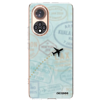 Picasee silikonový průhledný obal pro Honor 50 5G - FLIGHT PATH