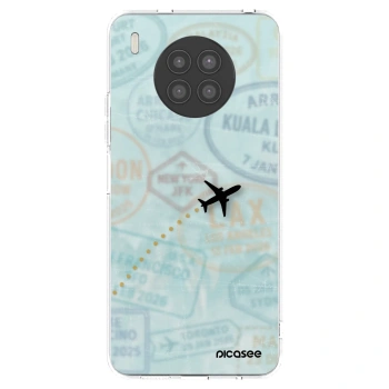 Picasee silikonový průhledný obal pro Huawei Nova 8i - FLIGHT PATH